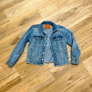 Lucky Brand Tomboy Trucker Jean Jacket